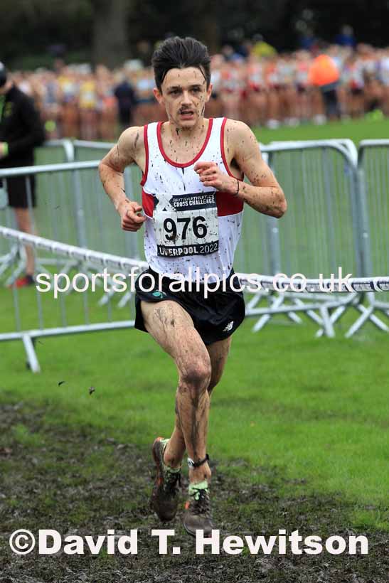 Junior Men, 2022 British Athletics Cross Challenge, Sefton Park, Liverpool.  Photo: David T. Hewitson/Sports for All Pics